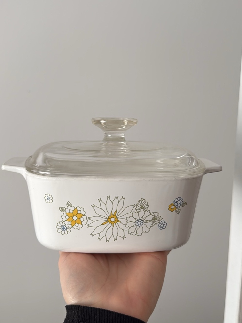 Vintage Corningware casserole dish